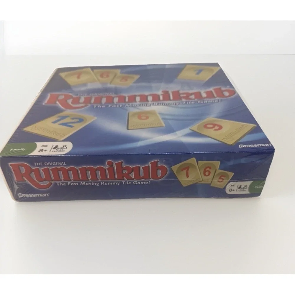 1997 Rummikub The Original Fast Moving Rummy Game Pressman Sealed - Picture 7 of 7